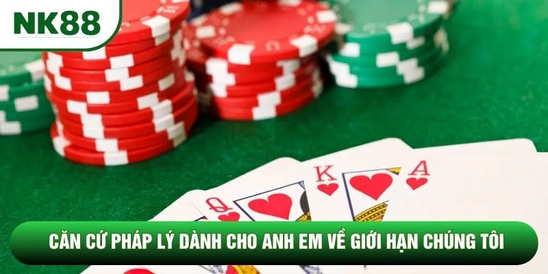 Căn cứ pháp lý dành cho anh em về giới hạn chúng tôi Căn cứ pháp lý dành cho anh em về giới hạn chúng tôi