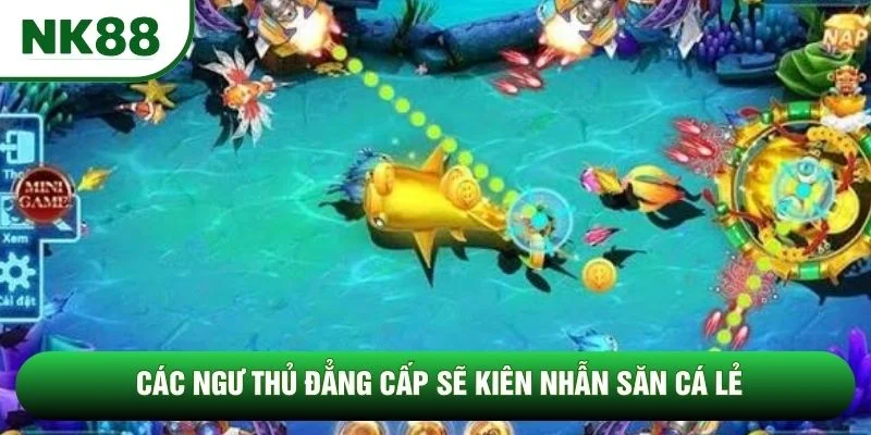Các ngư thủ đẳng cấp sẽ kiên nhẫn săn cá lẻ Các ngư thủ đẳng cấp sẽ kiên nhẫn săn cá lẻ