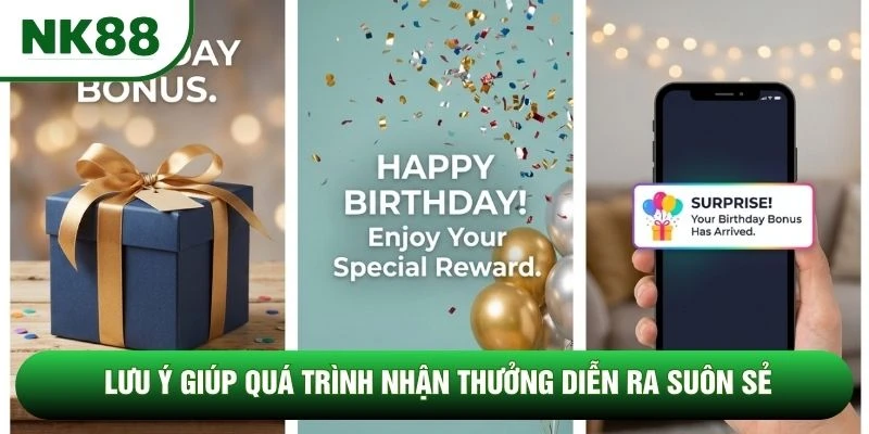Lưu ý giúp quá trình nhận thưởng diễn ra suôn sẻ Lưu ý giúp quá trình nhận thưởng diễn ra suôn sẻ