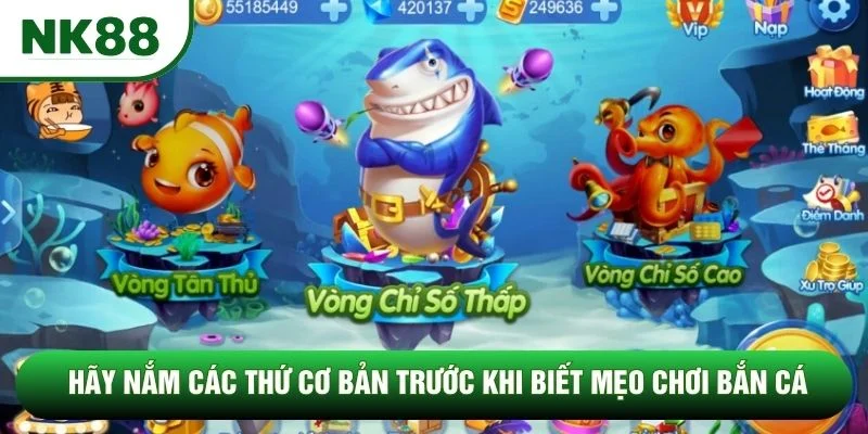 Hãy nắm các thứ cơ bản trước khi biết mẹo chơi bắn cá Hãy nắm các thứ cơ bản trước khi biết mẹo chơi bắn cá
