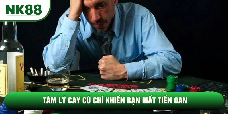 Tâm lý cay cú chỉ khiến bạn mất tiền oan