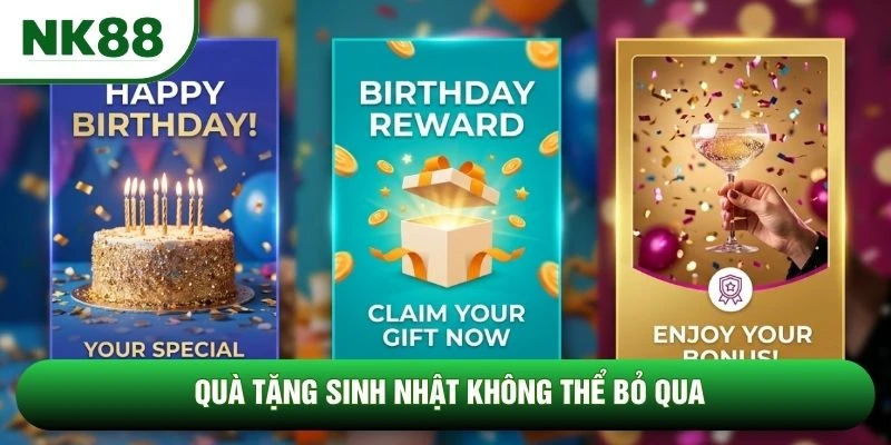 Quà tặng sinh nhật không thể bỏ qua Quà tặng sinh nhật không thể bỏ qua
